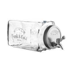 Dispenser Glass Fridge Kilner con rubinetto lt 3