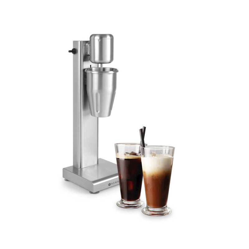 Mixer Milkshaker Hendi con bicchiere in acciaio e policarbonato lt 1