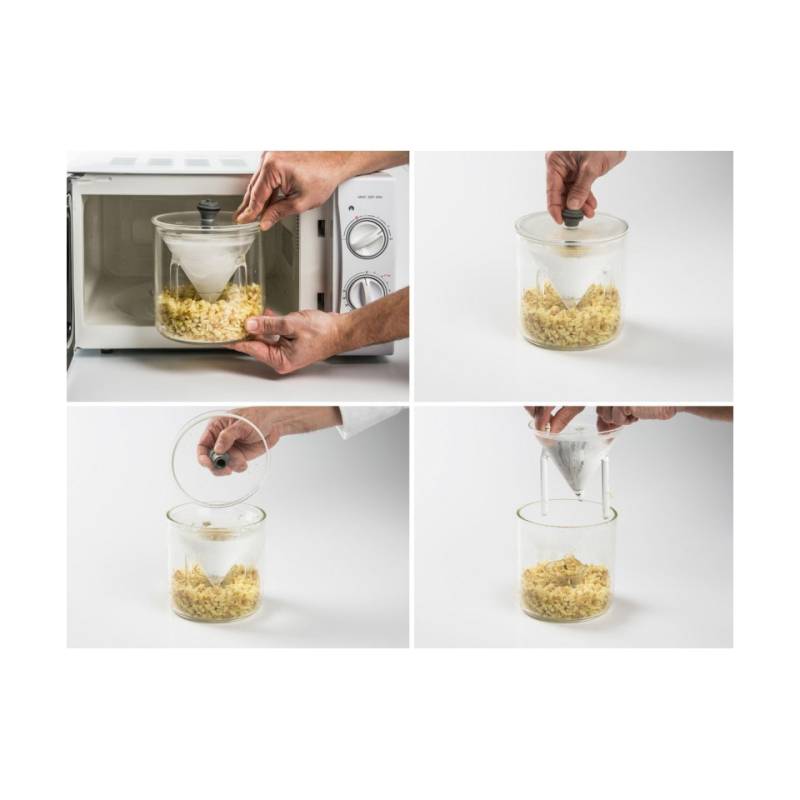 100% Chef microwave distillation kit in borosilicate glass