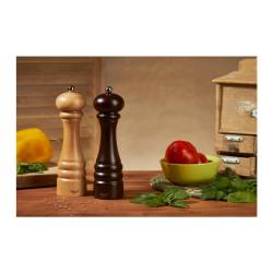 Bisetti pepper mill in walnut-colored wood 22.5 cm