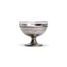 Cosi Tabellini caviar cup in pewter and glass 12x8 cm