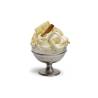 Cosi Tabellini caviar cup in pewter and glass 12x8 cm