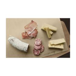 Pour Manger placemats in brown food paper 30x33 cm