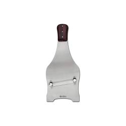 Sanelli Ambrogio stainless steel smooth blade giant truffle cutter and rosewood handle