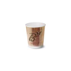 Bicchiere caffè Palm Leaf biodegradabile in carta cl 9