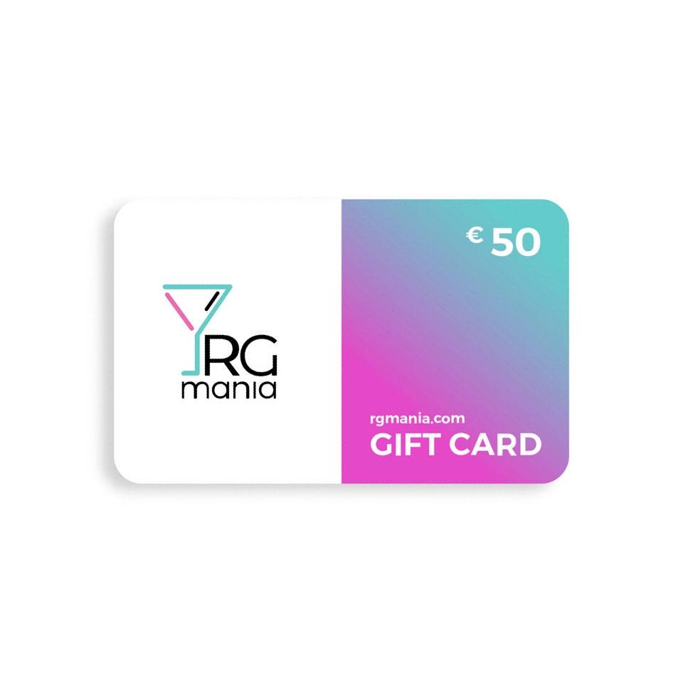 Gift Card carta regalo RGmania 50 euro