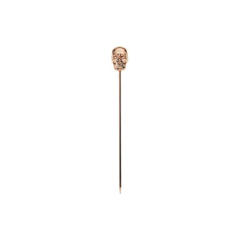 Coppered stainless steel cocktail skull punches 11.1 cm