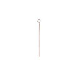 Cocktail skewers coppered stainless steel circle 10.8 cm