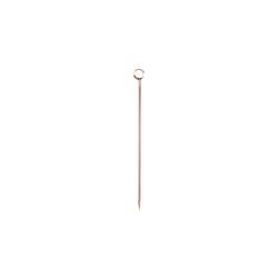 Spiedini cocktail Cerchio in acciaio inox ramato cm 10,8