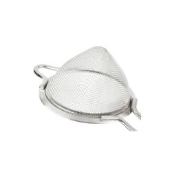 Fine mesh conical stainless steel strainer cm 9