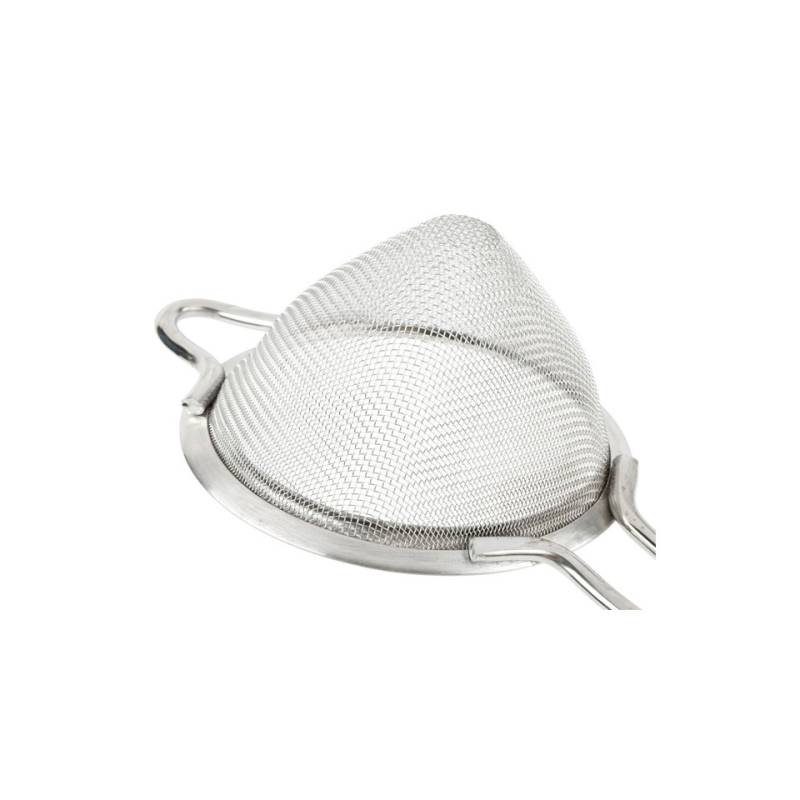 Strainer fine mesh conico in acciaio inox cm 9