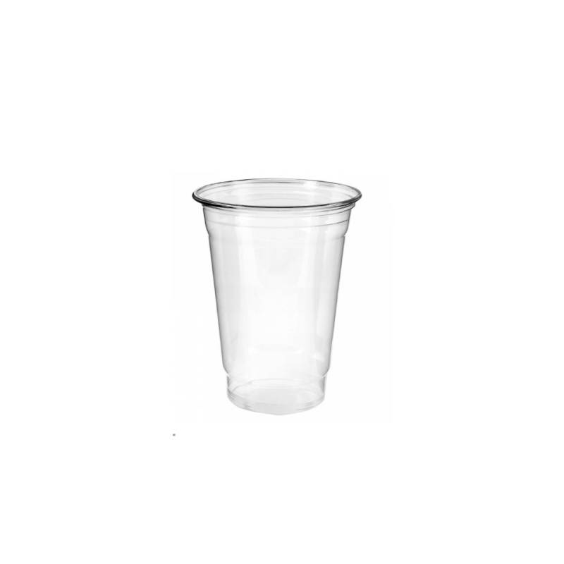 Bicchiere monouso in pet trasparente cl 37,5