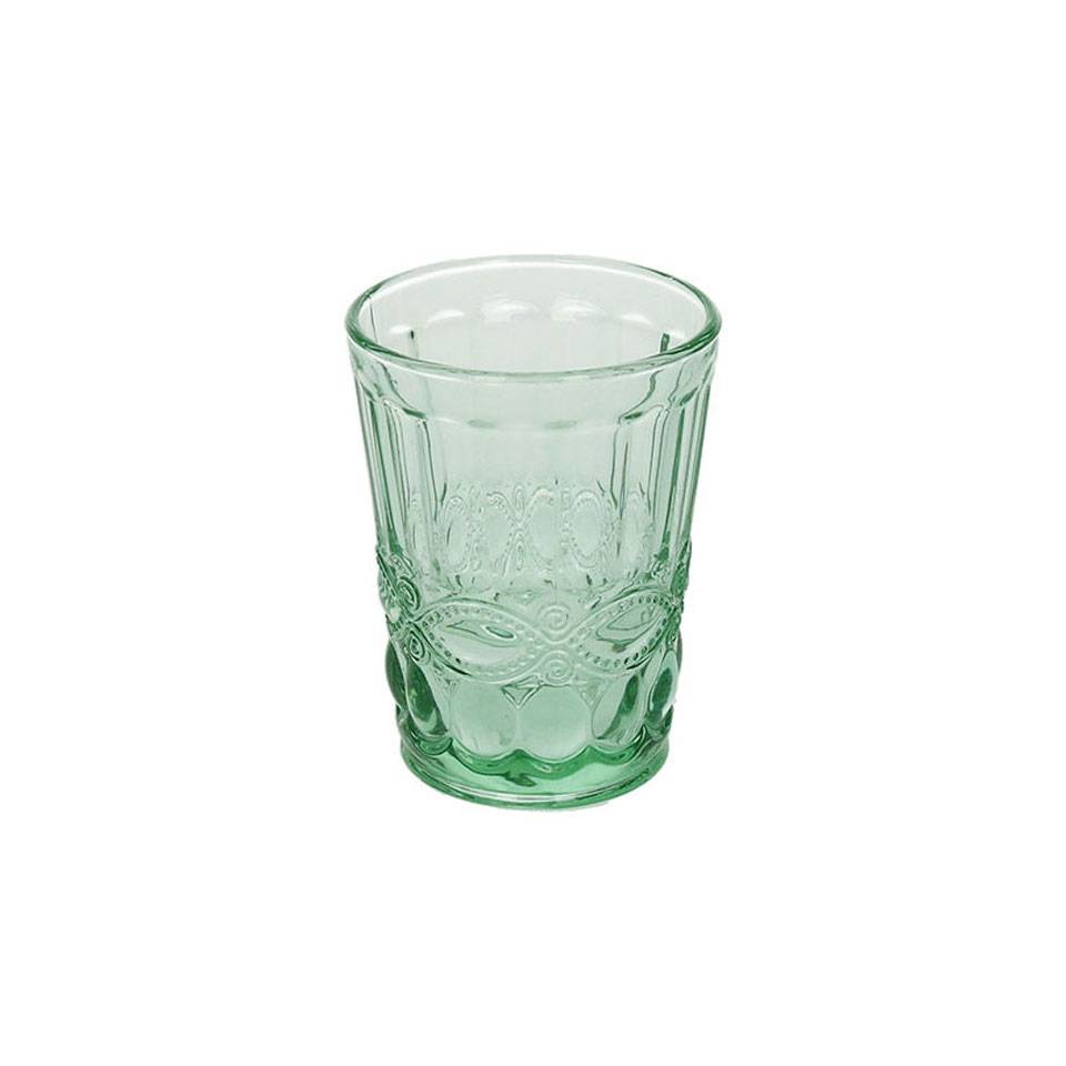 Bicchiere Solange in vetro verde cl 25