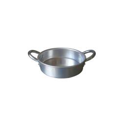 Low serving casserole with 2 aluminum handles cm 14