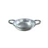 Aluminum 2-handled serving pan cm 22