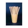 Biodegradable straws made of natural paper cm 19.7x0.8