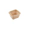 Natural-colored polyrattan gastronorm 1/6 bread stand