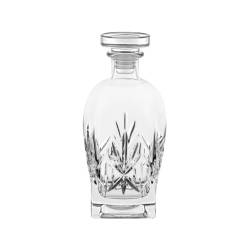 Vidivi Flower Bottle in decorated glass cl 70