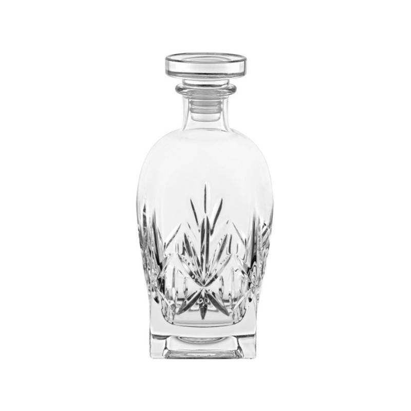 Vidivi Flower Bottle in decorated glass cl 70