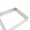 Stampo quadro in acciaio inox cm 27x27