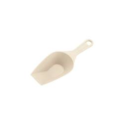 Polypropylene flat base scoop 7.67 inch