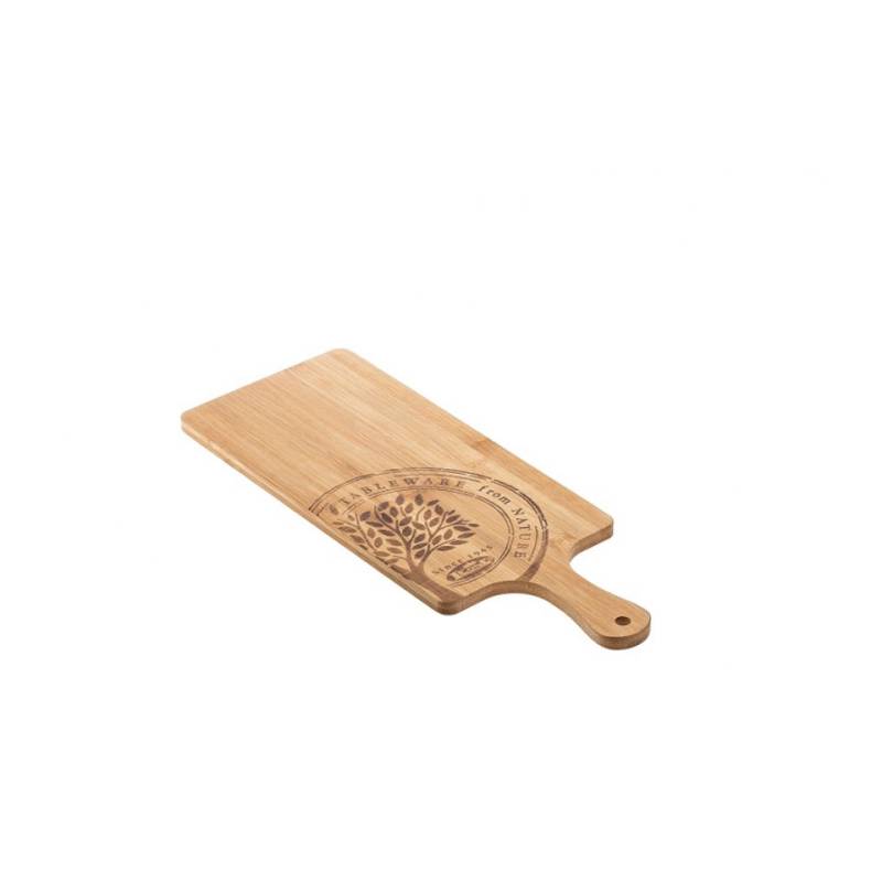 Tagliere rettangolare in bamboo naturale cm 30x15x1