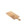 Tagliere rettangolare in bamboo naturale cm 30x15x1