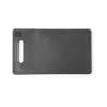 Hendi universal cutting board in black polyethylene cm 25x15x1