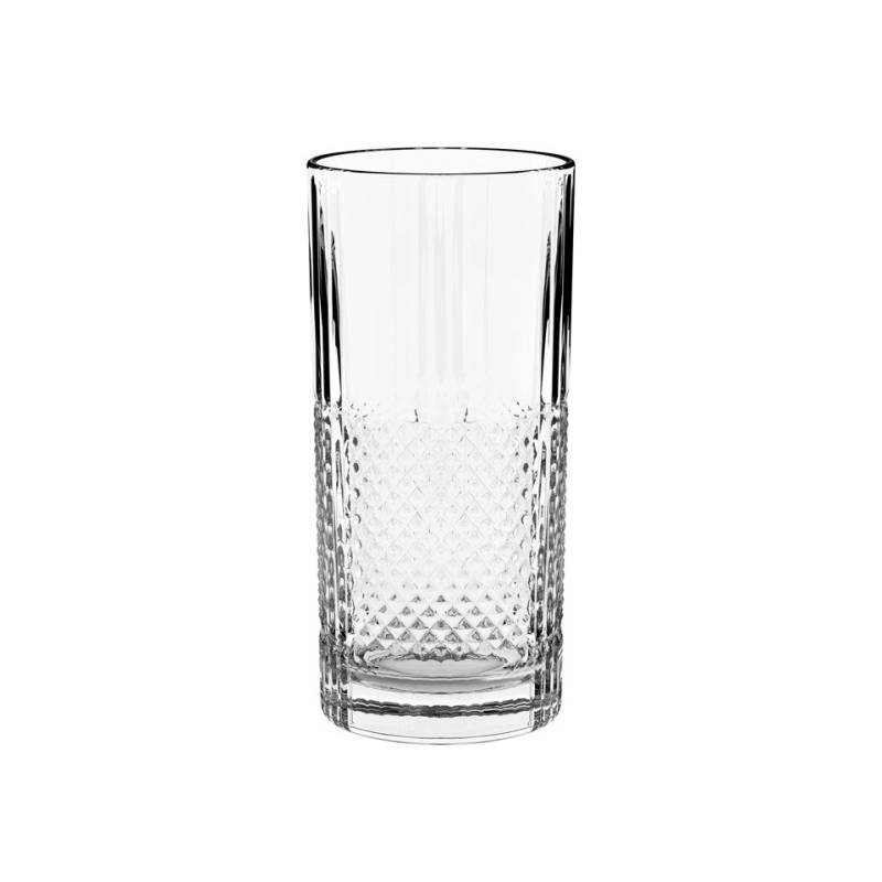 Bicchiere Prisma bibita Vidivi in vetro lavorato cl 35