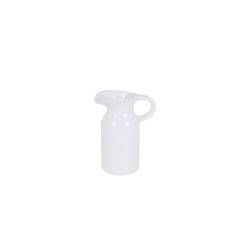 White porcelain milk jug cl 10