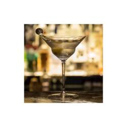 Calabrese Urban Bar Martini Cup in transparent glass cl 18