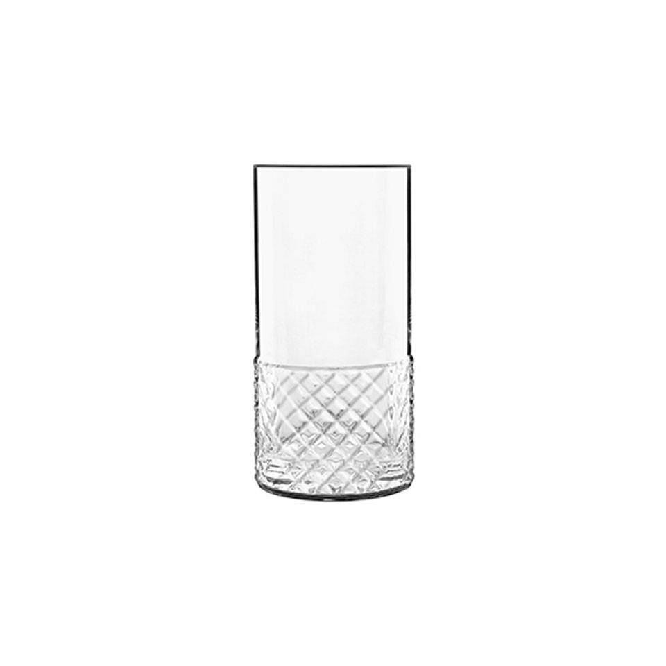 Hi-ball Roma 1960 Bormioli Luigi clear glass tumbler cl 48