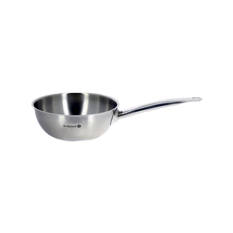De Buyer Prim'appety induction conical saucepan one handle stainless steel cm 18