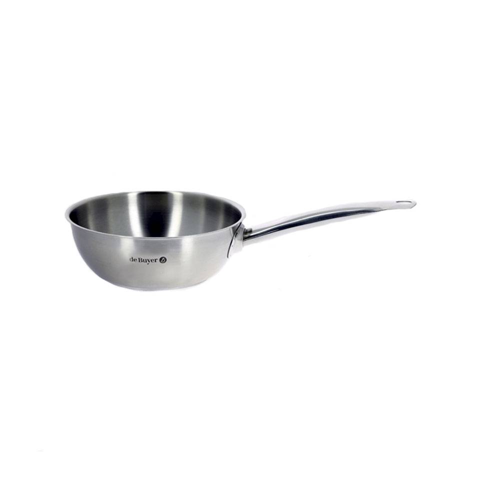 De Buyer Prim'appety induction conical saucepan one handle stainless steel cm 24