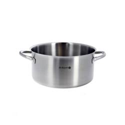 De Buyer Prim'appety induction medium casserole 2 handles stainless steel cm 20