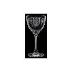 Nick & Nora Vintage Rona goblet in decorated glass cl 16