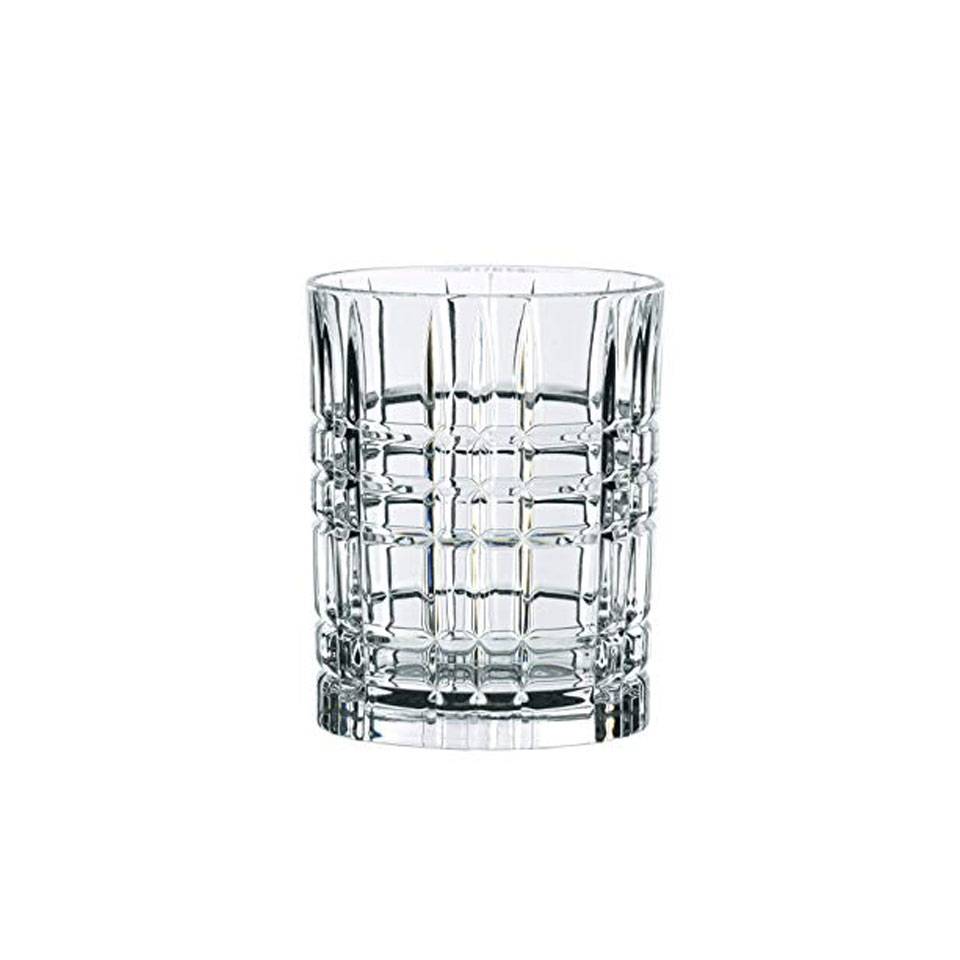 Square Highland clear glass tumbler cl 34.5