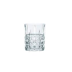Bicchiere Diamond Highland in vetro trasparente cl 34,5