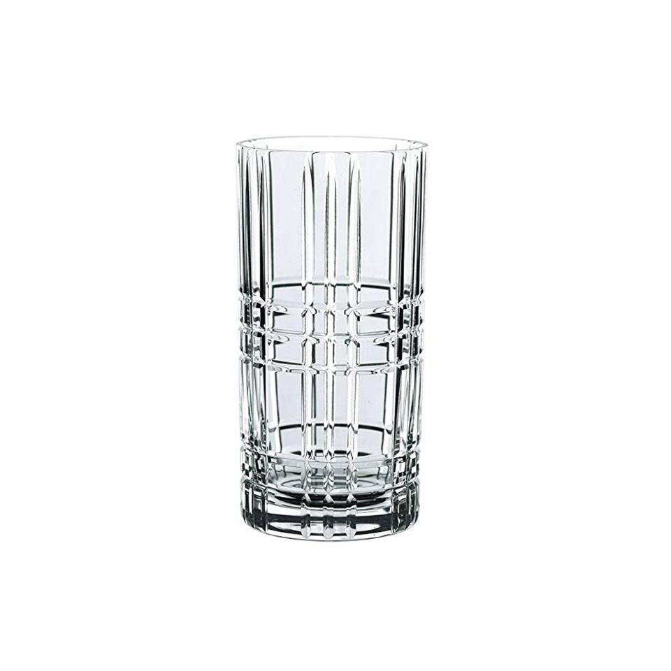 Bicchiere Square Highland long drink in vetro trasparente cl 44,5