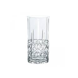 Bicchiere Diamond Highland long drink in vetro trasparente cl 44,5