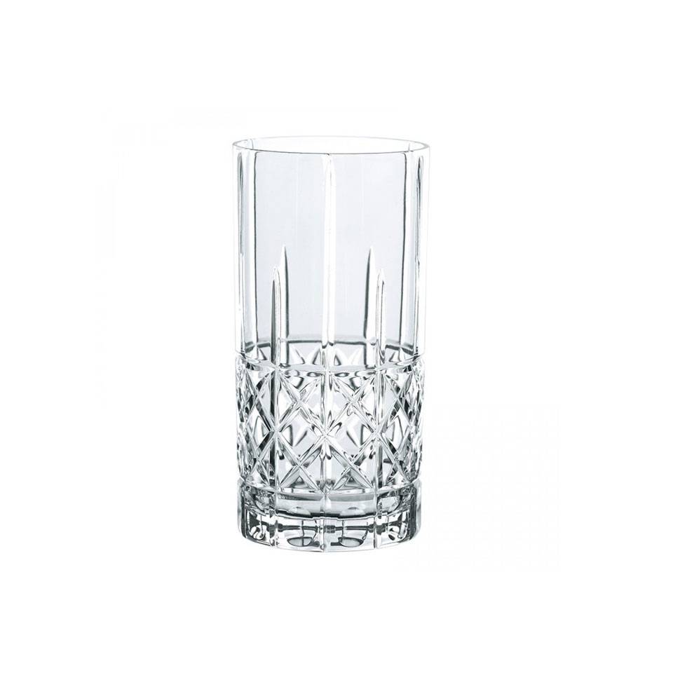 Bicchiere Diamond Highland long drink in vetro trasparente cl 44,5