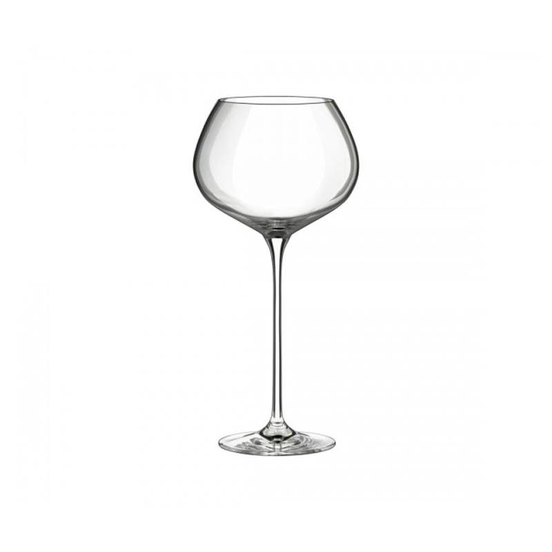 Select burgundy goblet in glass cl 73