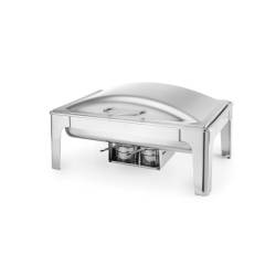 Scaldavivande chafing dish gastronorm 1/1 in acciaio inox lt 9