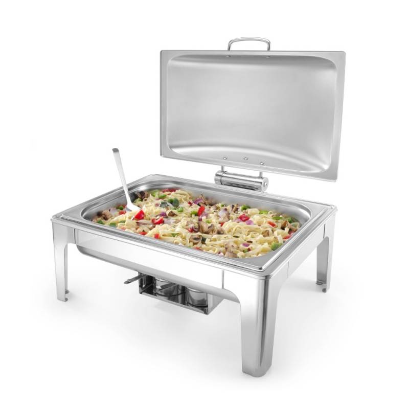 Scaldavivande chafing dish gastronorm 1/1 in acciaio inox lt 9