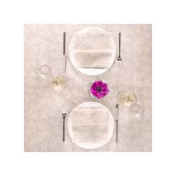 Mono Pack Service tablecloth in petal airlaid ecru 100x100 cm