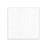 Compostable Pois napkin in bamboo viscose and cellulose white with black polka dots cm 40x40