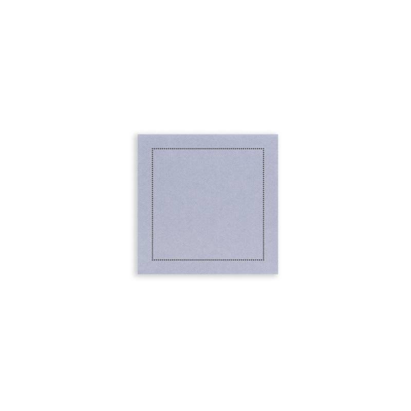 The Luxe coaster made of polyester and cellulose light gray cm 10x10