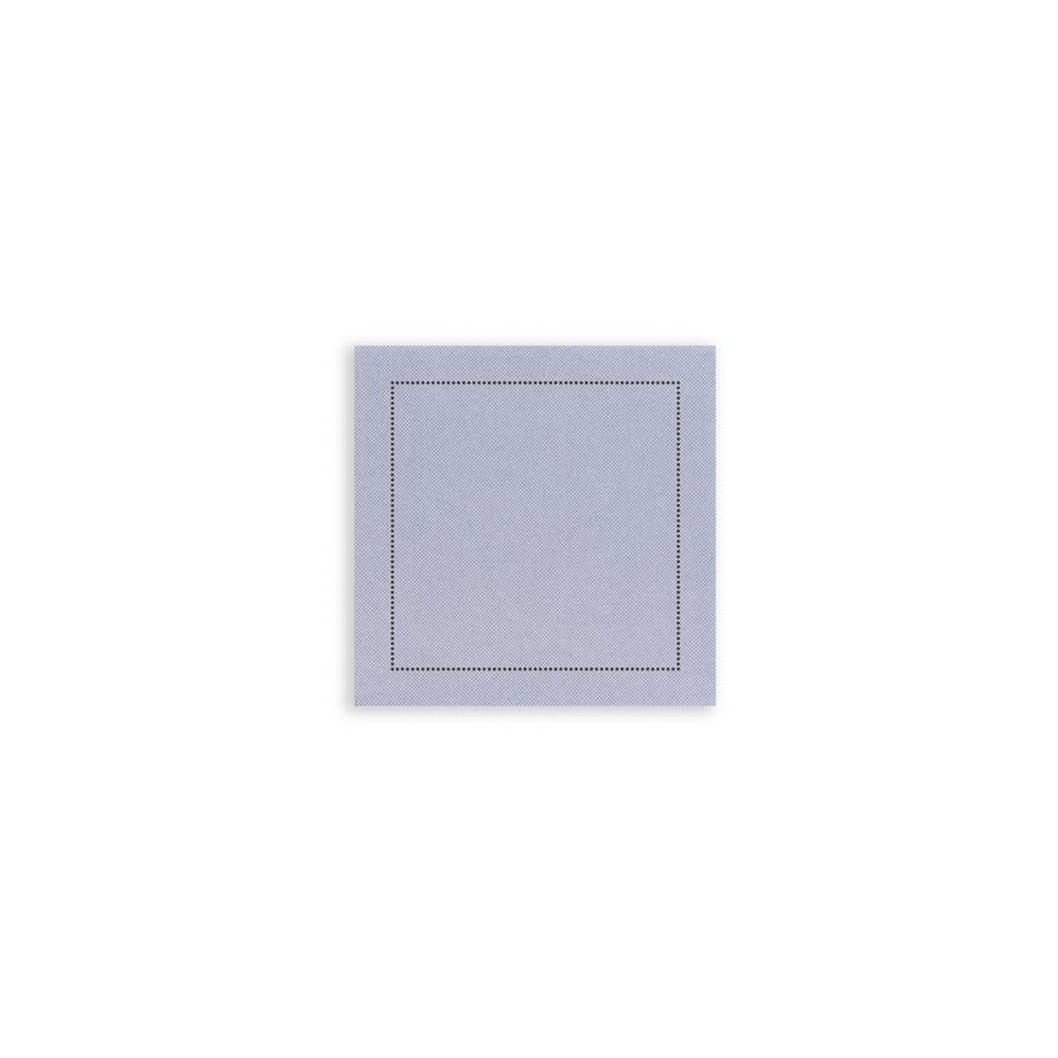 The Luxe coaster made of polyester and cellulose light gray cm 10x10