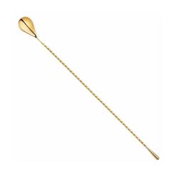 Urban Bar drop spoon stainless steel gold plated cm 40