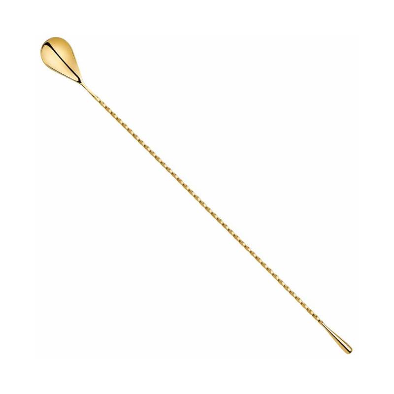 Cuchara gota Urban Bar acero inoxidable chapado en oro cm 40